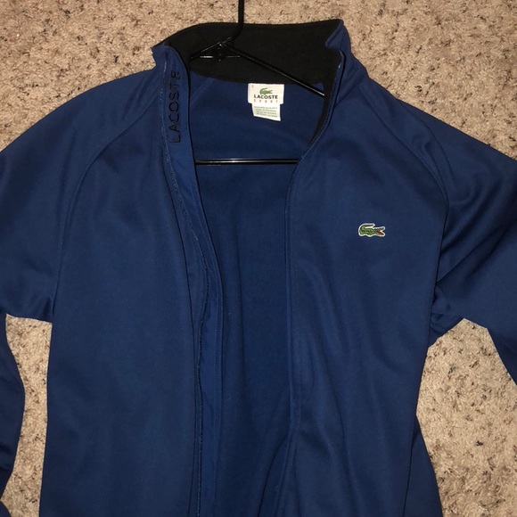 Coats | Mens Lacoste Jacket Blue 